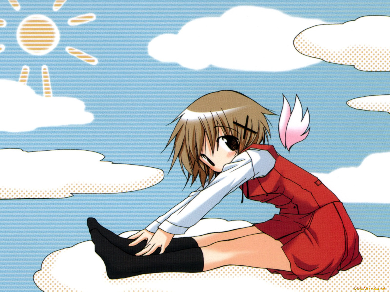 , hidamari, sketch